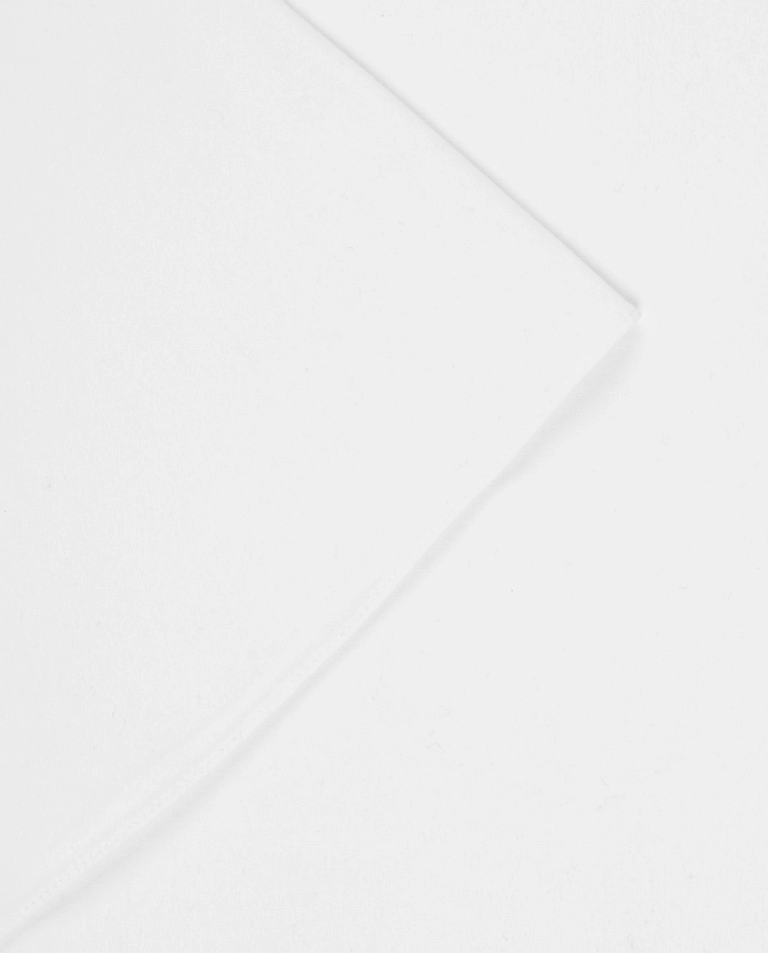 Biała bluzka z szerokimi rękawami - Image #1