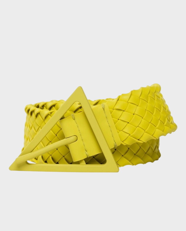 Bottega Veneta intreccio rubber belt