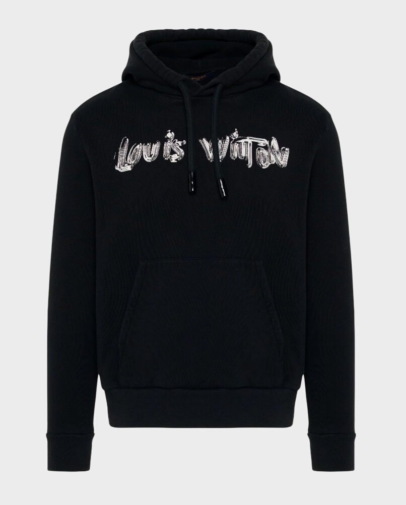 Czarna bluza z kapturem 