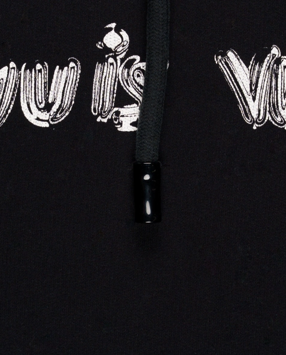 Czarna bluza z kapturem 