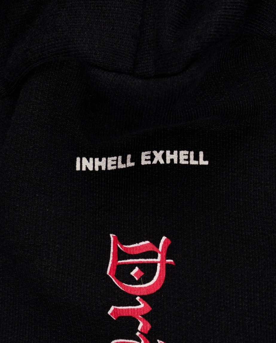 Czarna bluza z kapturem Total Fucking Darkness - Image #3