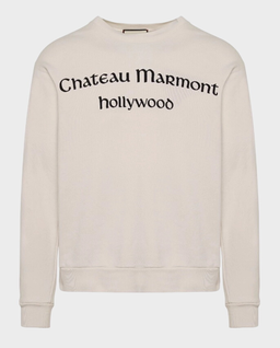 Bluza w kwiatowy wzór Gucci Chateau Marmont Hollywood Hotel - Image #0