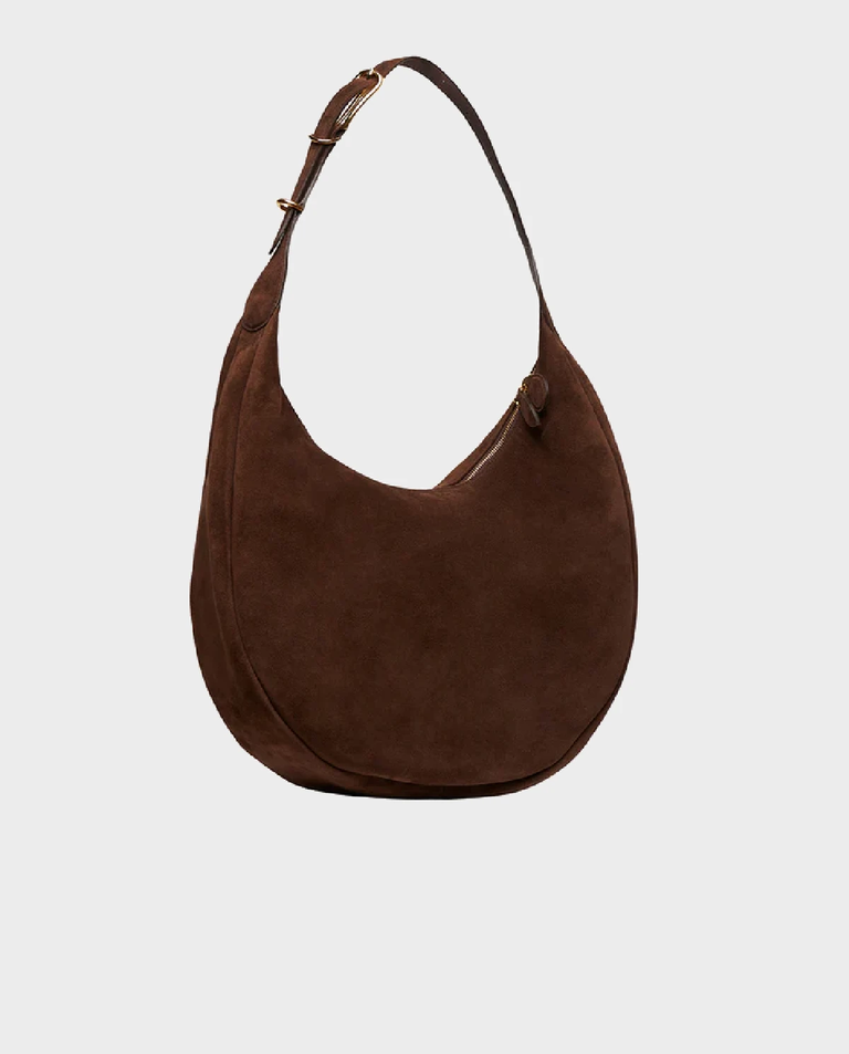 Brązowa torebka Moon Hobo