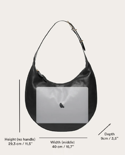 Brązowa torebka Moon Hobo - Image #5