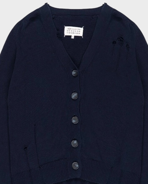 Granatowy kardigan - Image #1