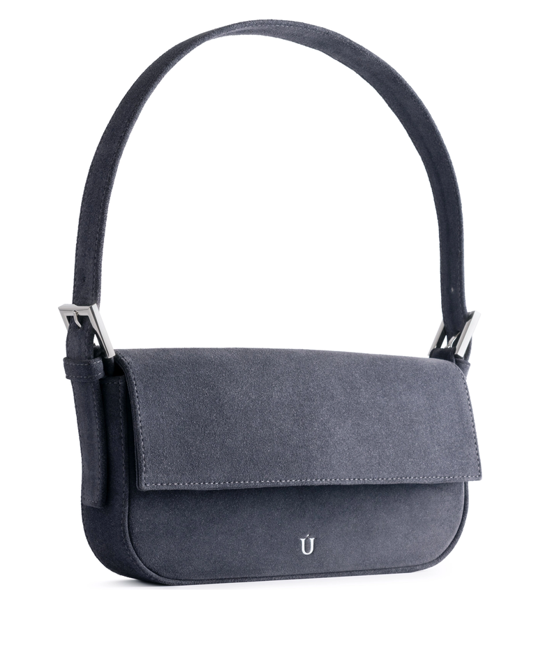 Szara torebka na ramię Baguette