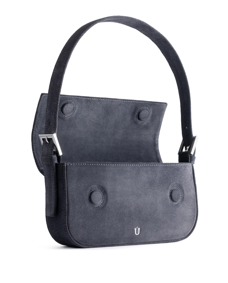 Szara torebka na ramię Baguette - Image #3