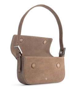 Beżowa torebka na ramię Baguette - Image #1