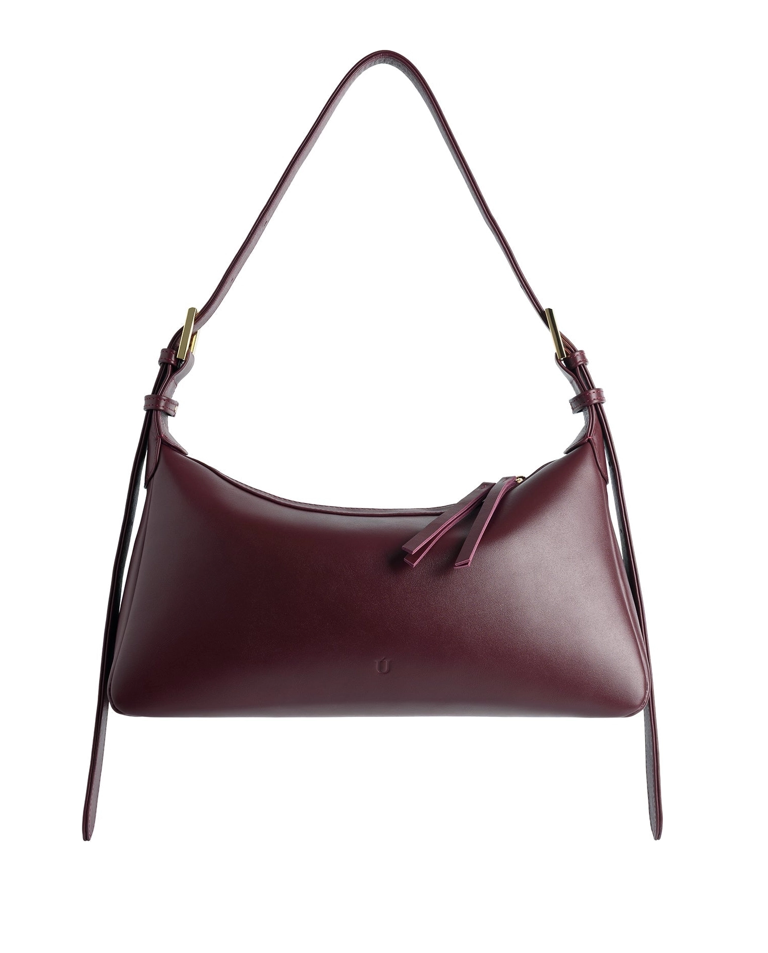 Bordowa torebka na ramię Anny Big - Image #1