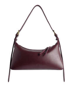 Bordowa torebka na ramię Anny Big - Image #1