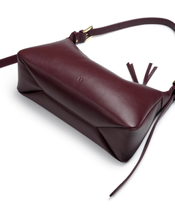 Bordowa torebka na ramię Anny Big - Image #2