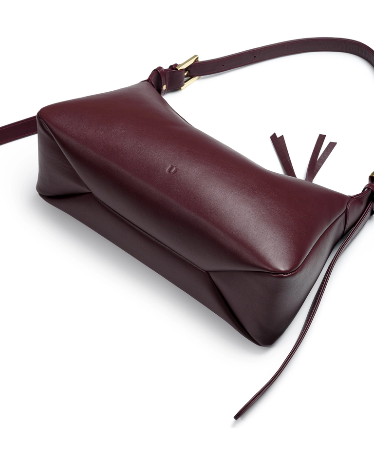 Bordowa torebka na ramię Anny Big - Image #2