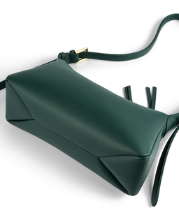 Zielona torebka na ramię Anny Big - Image #4