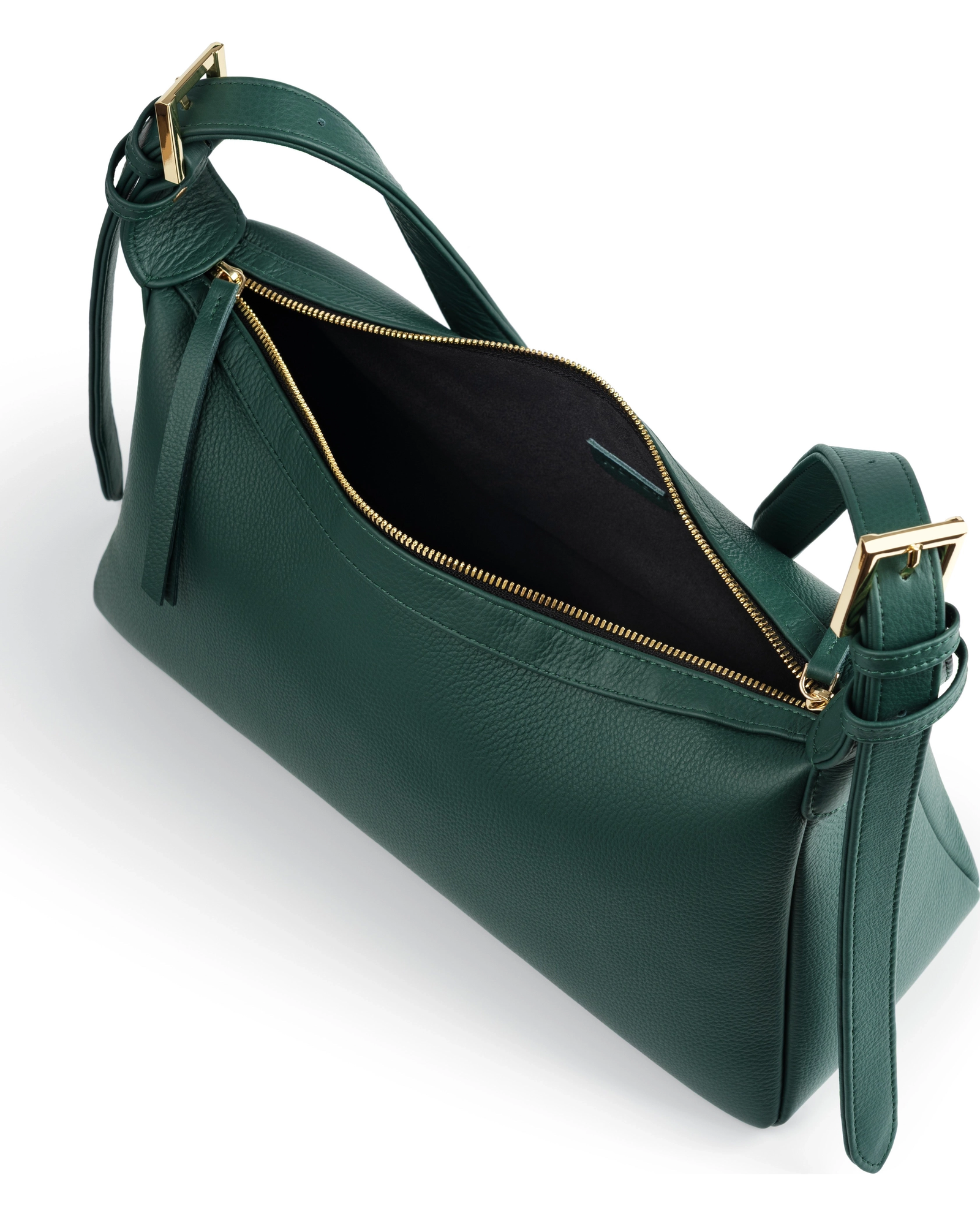 Zielona torebka na ramię Anny Big - Image #2