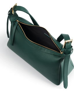 Zielona torebka na ramię Anny Big - Image #2