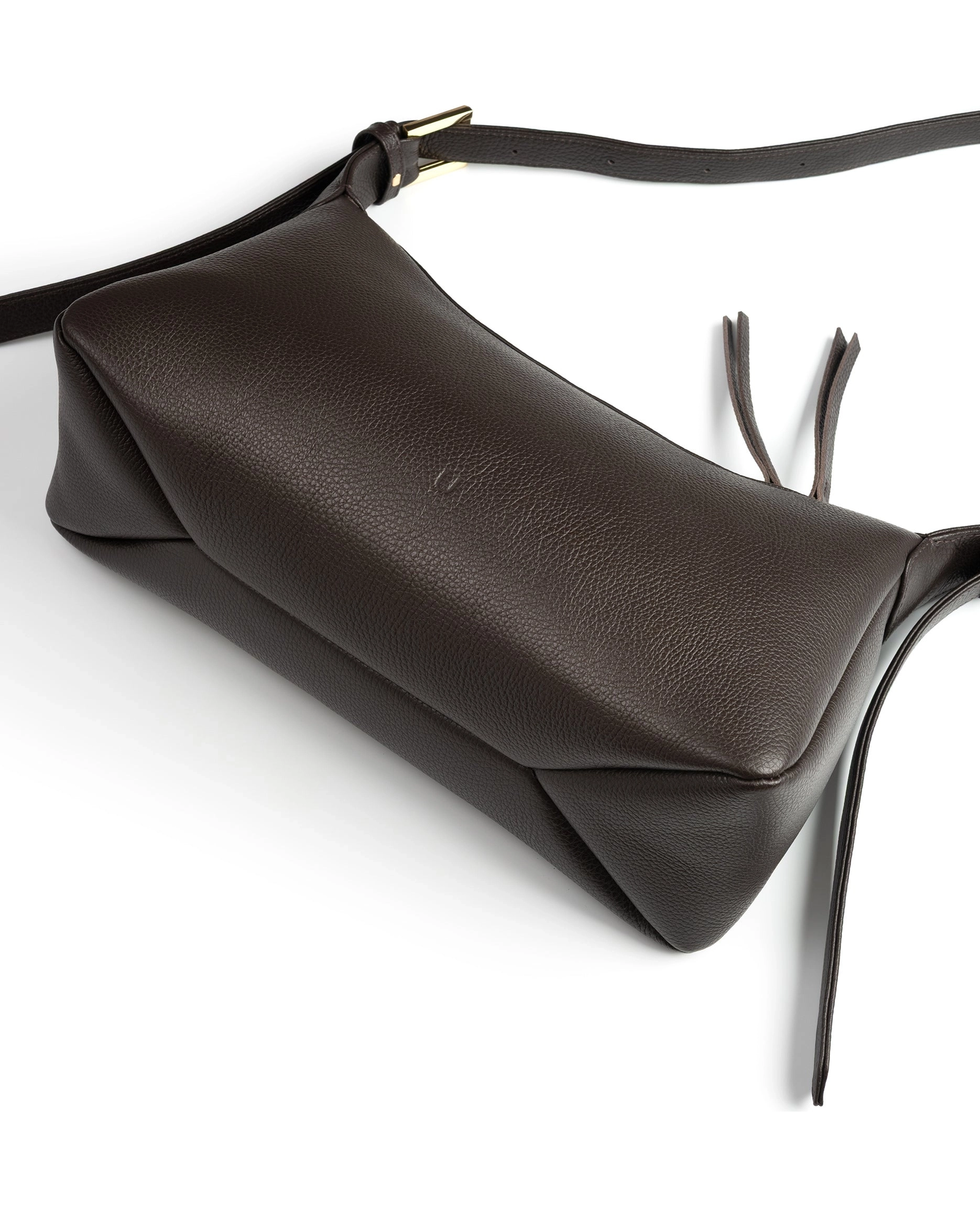 Skórzana torebka na ramię Anny Big - Image #2