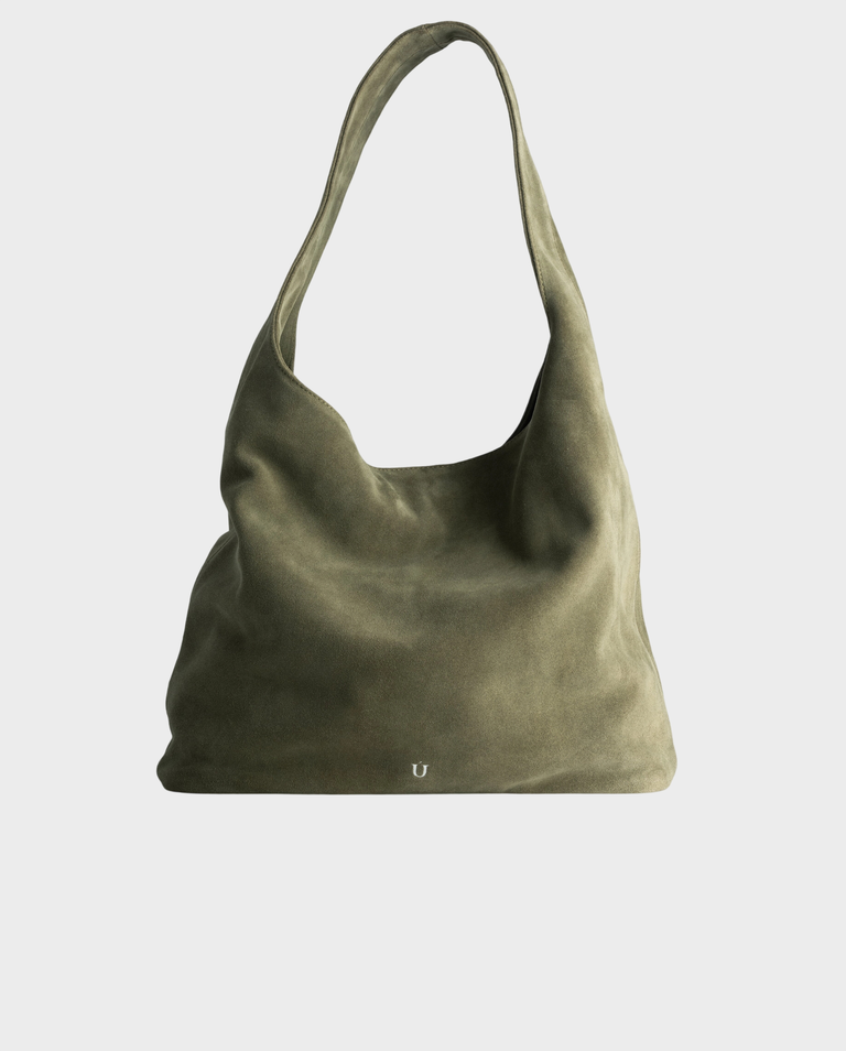 Zielona torebka na ramię Hobo