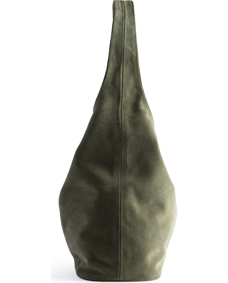 Zielona torebka na ramię Hobo - Image #3