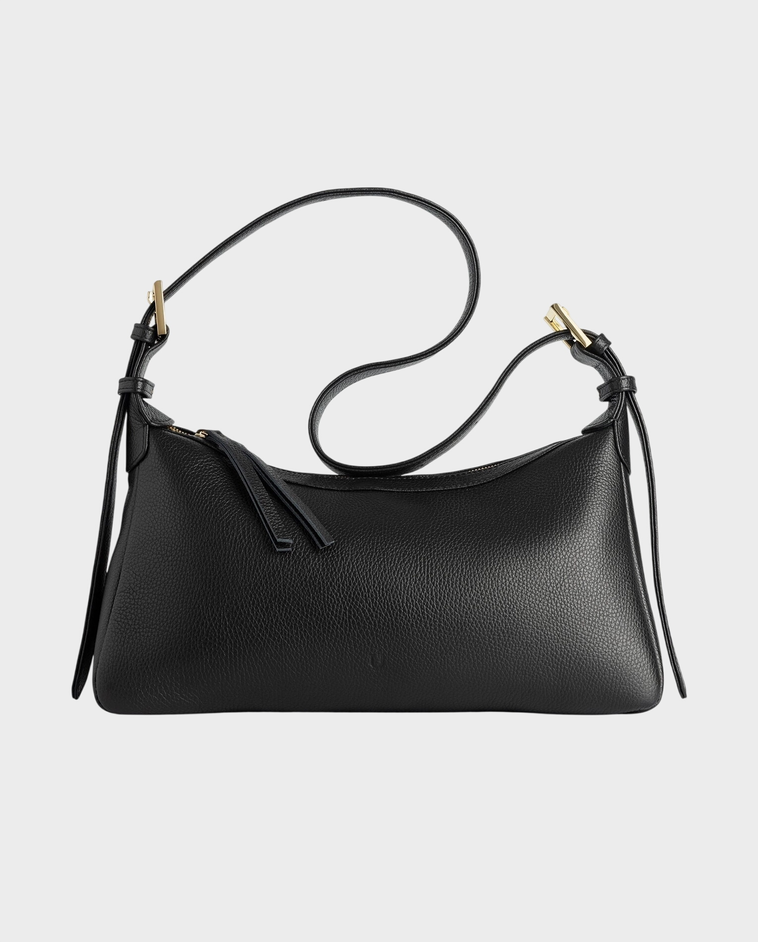 Czarna torebka na ramię  Anny Big - Image #0