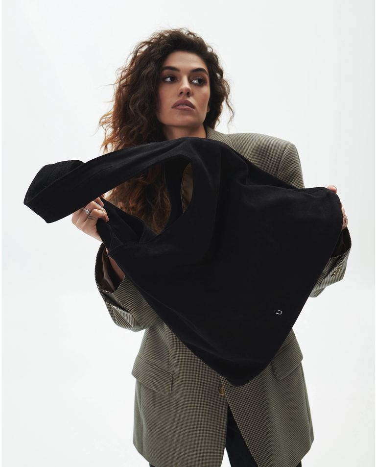 Czarna torebka na ramię Hobo - Image #4