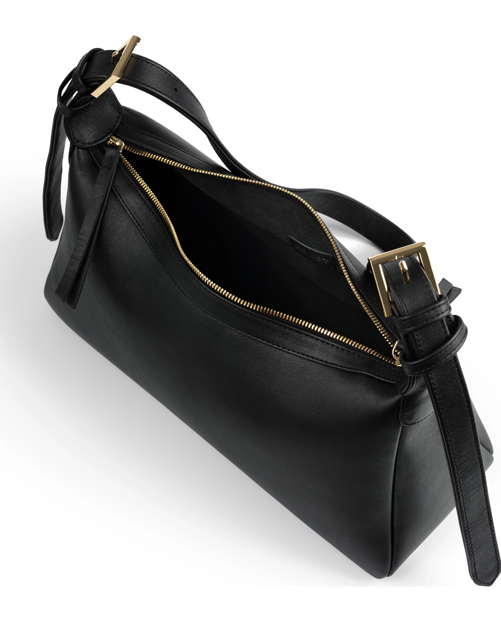 Czarna torebka na ramię Anny Big - Image #3