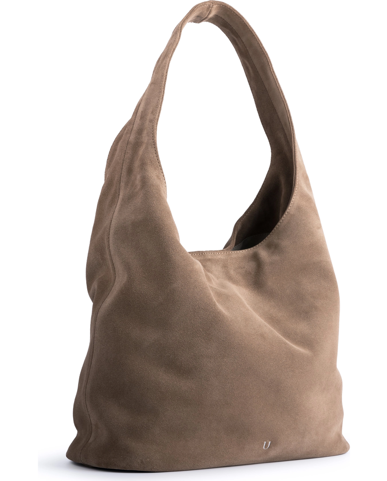 Beżowa torebka na ramię Hobo