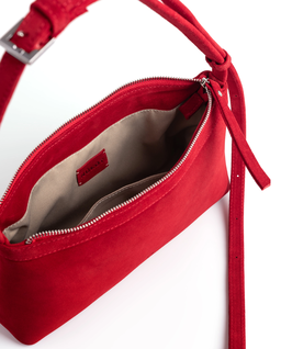 Czerwona torebka na ramię Anny - Image #8