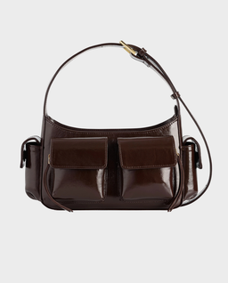 Brązowa torebka na ramię Cargo - Image #0