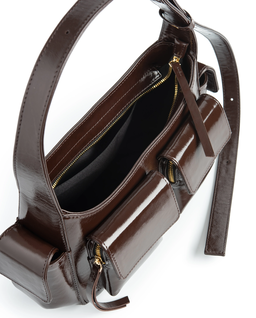 Brązowa torebka na ramię Cargo - Image #3