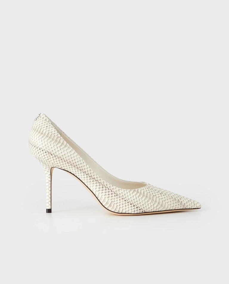 Szpilki we wzór skóry węża Love 85