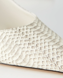 Szpilki we wzór skóry węża Love 85 - Image #3