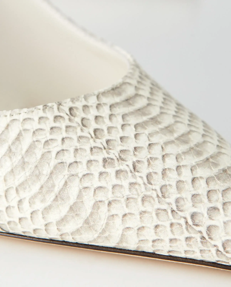 Szpilki we wzór skóry węża Love 85 - Image #3