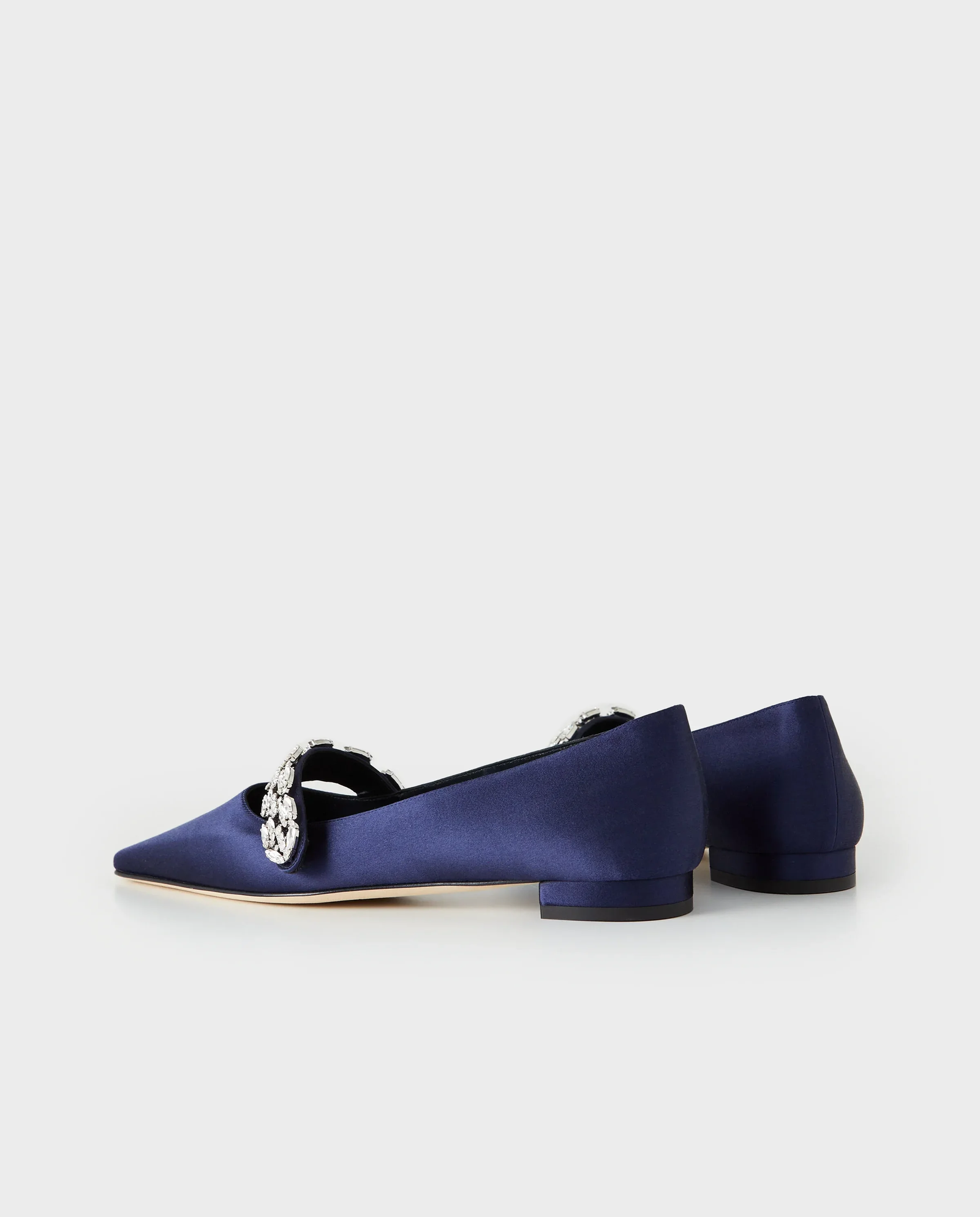 Granatowe czółenka Tamolflat - Image #3