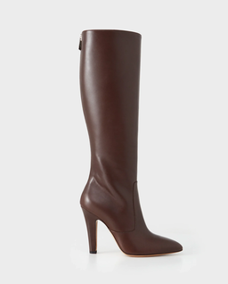 Ciemnobrązowe kozaki Elsa 100 - Image #0