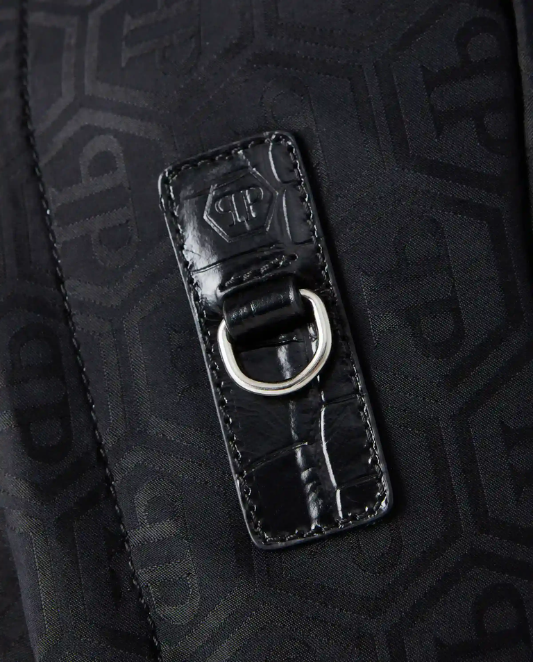 Czarny plecak Monogram - Image #4