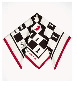 Jedwabna apaszka Chessboard - Image #3