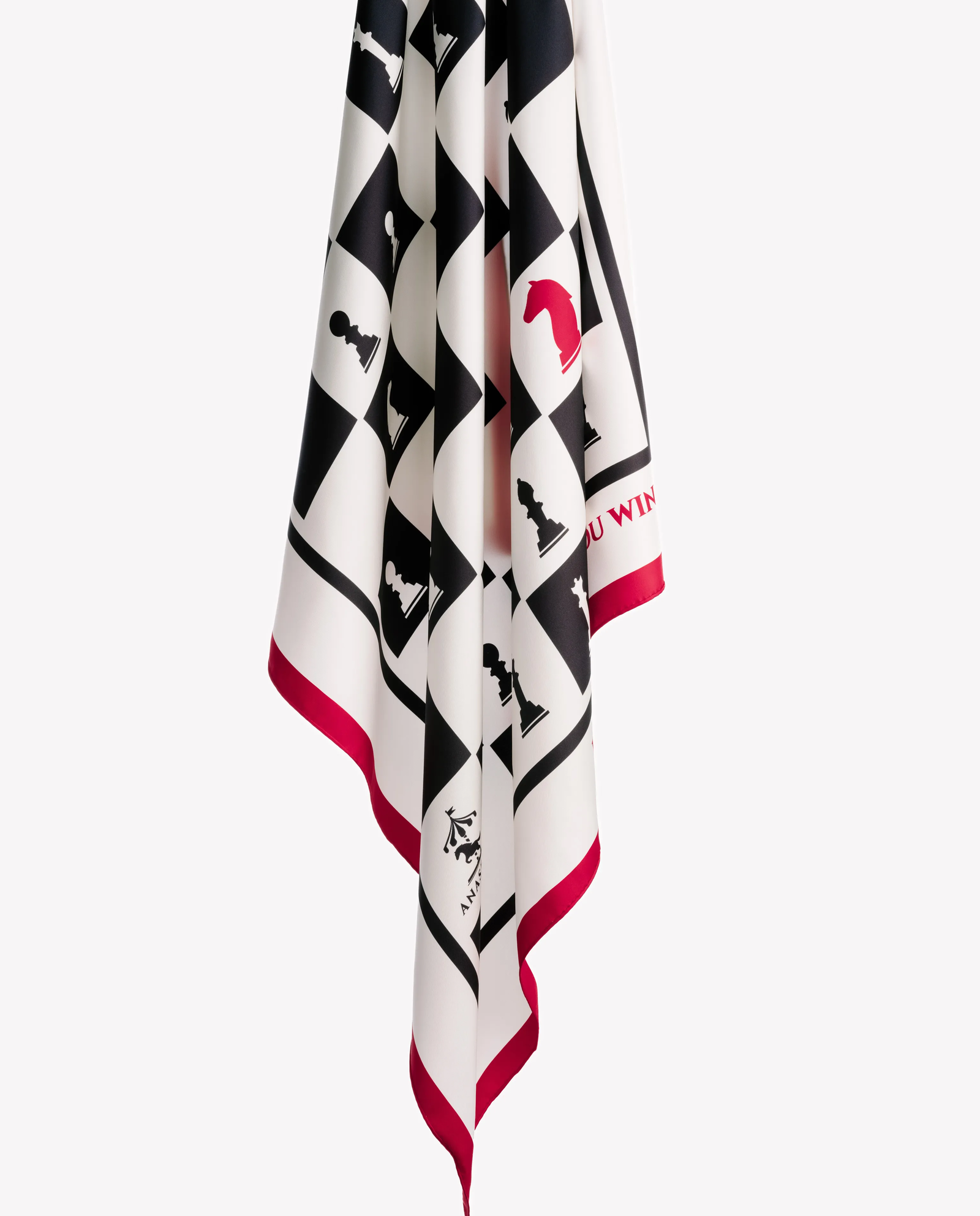 Jedwabna apaszka Chessboard - Image #4