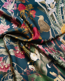 Jedwabna apaszka Endemic Navy - Image #4