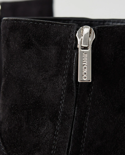 Czarne zamszowe botki Cece 60 - Image #4