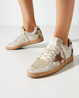 Skórzane sneakersy BallStar - Image #1