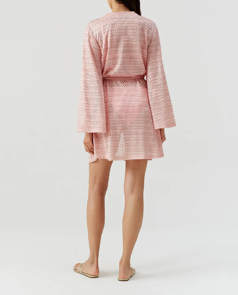 Jasnoróżowa narzutka Anna - Image #3