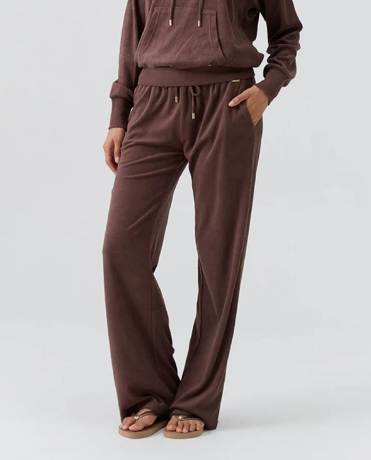 Brązowe spodnie Betty - Image #0