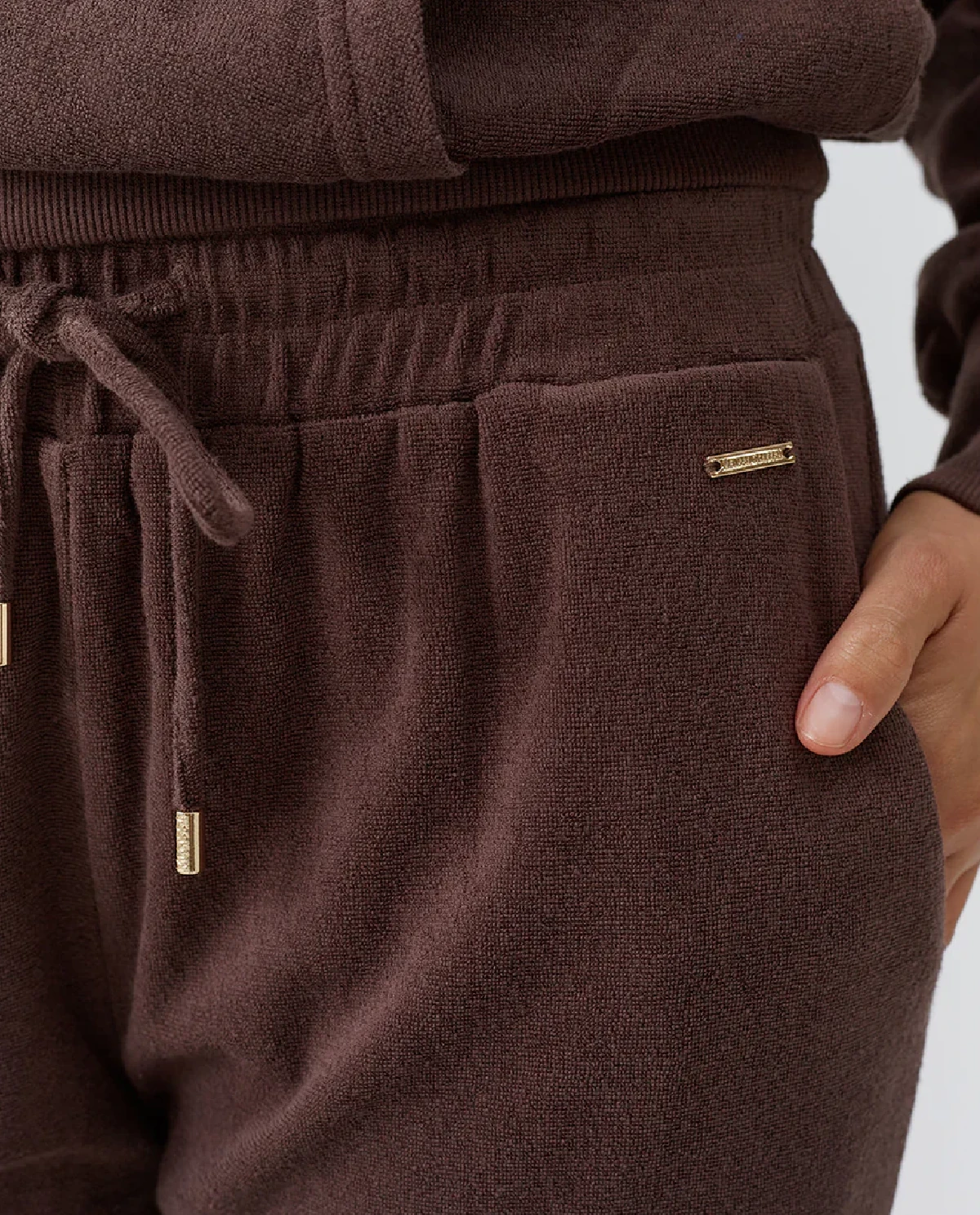 Brązowe spodnie Betty - Image #4