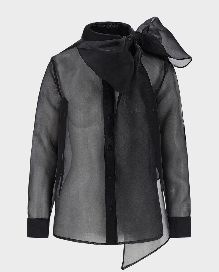 Czarna koszula Ortigia