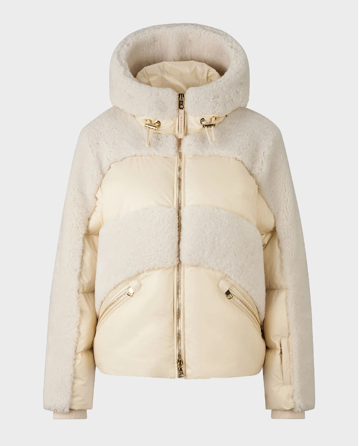 Kremowa kurtka narciarska Dana - Image #0