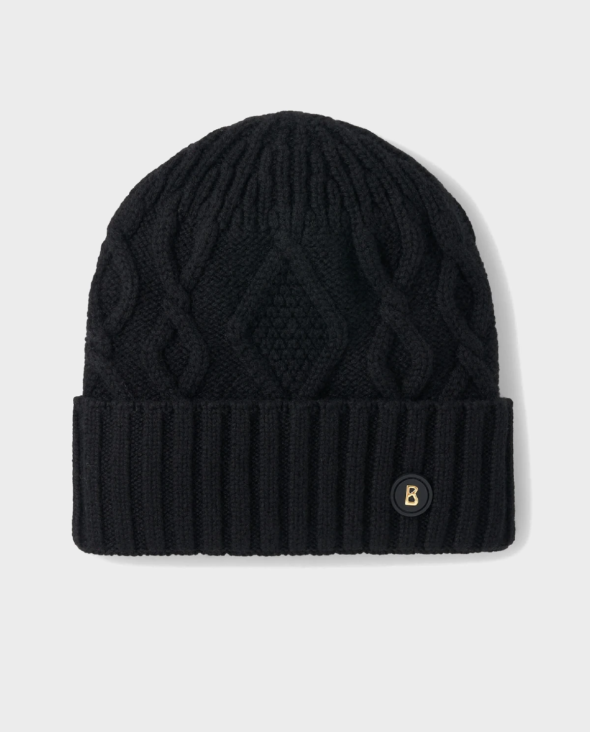 Czarna kaszmirowa czapka Jamila - Image #0