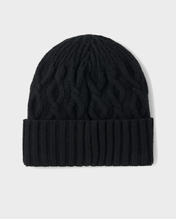 Czarna kaszmirowa czapka Jamila - Image #1