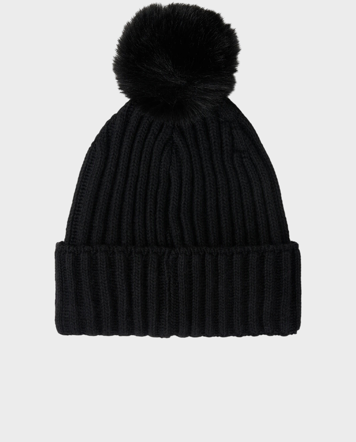 Czarna czapka z pomponem Ranya - Image #1