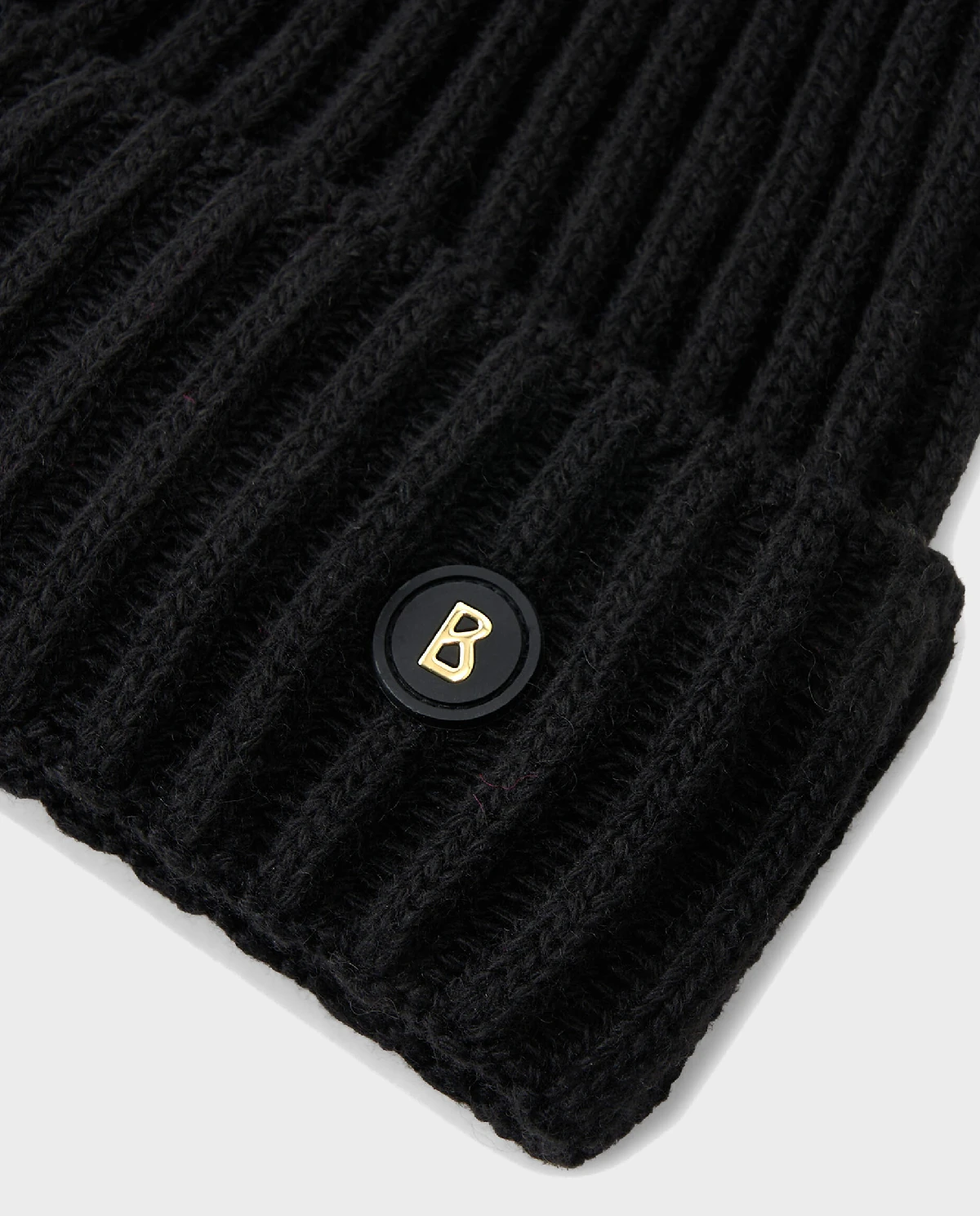 Czarna czapka z pomponem Ranya - Image #2