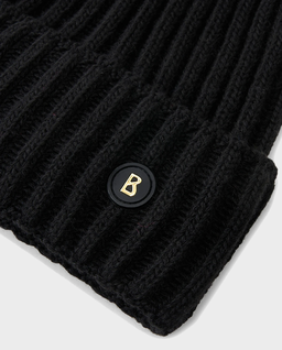 Czarna czapka z pomponem Ranya - Image #2